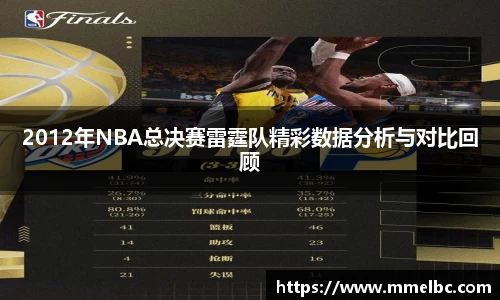 2012年NBA总决赛雷霆队精彩数据分析与对比回顾